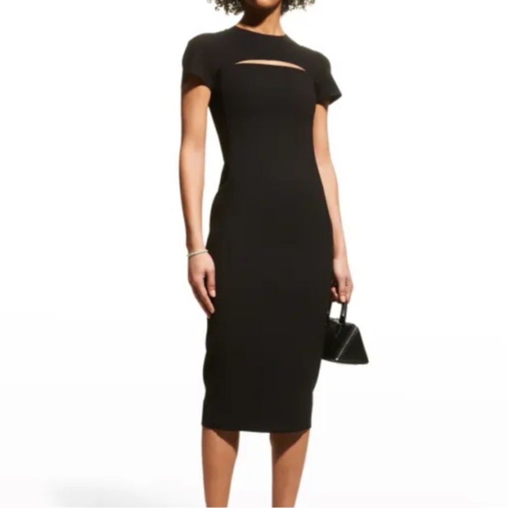 Victoria Beckham Peekaboo Cutout Sheath Dress